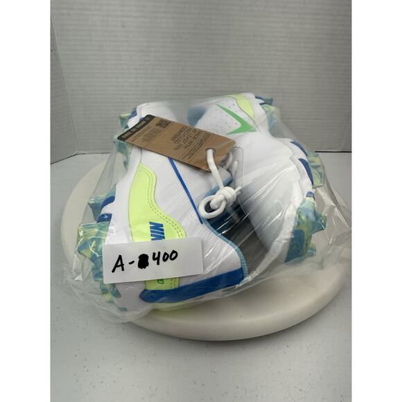 Nike Alpha Huarache 4 Keystone Baseball Cleats Blue White DJ6524-102 Mens 10.5 - Picture 11 of 11